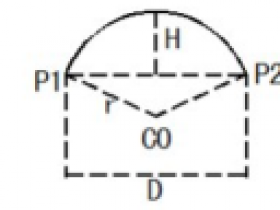 lisp判断多断线是圆弧还是直线，求多段线圆弧的圆心和R半径